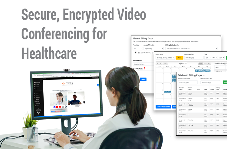Secure, Encrypted Video Conferencing for Healthcare Professionals